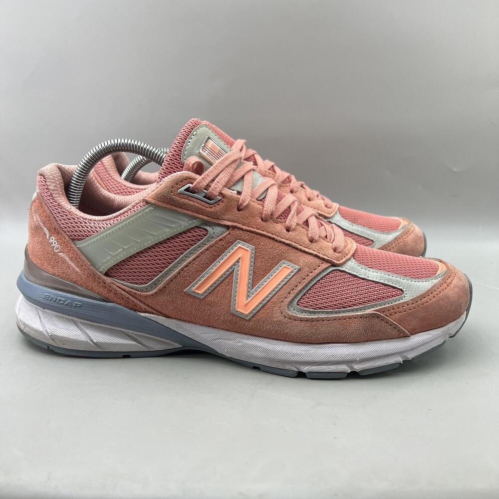 New Balance 990v5 Made In USA Shoes Men Size 11 D Sunrise Rose Comfort Sneakers